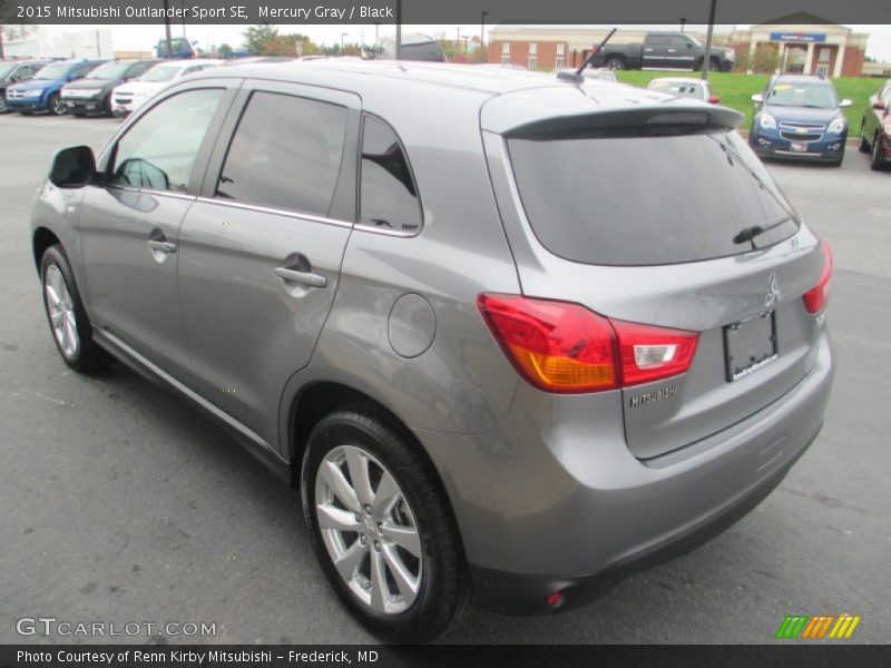 Mercury Gray / Black 2015 Mitsubishi Outlander Sport SE