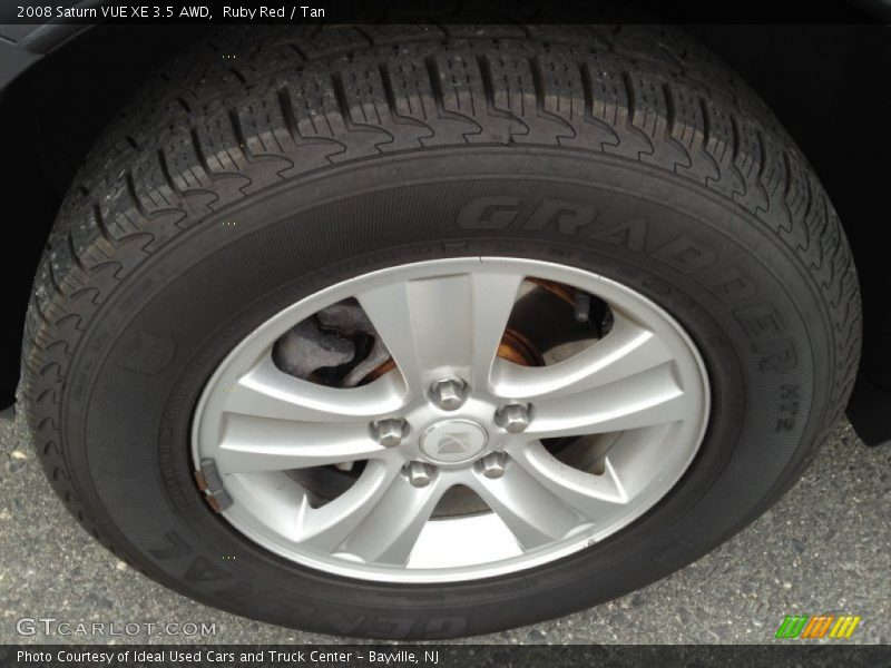 Ruby Red / Tan 2008 Saturn VUE XE 3.5 AWD