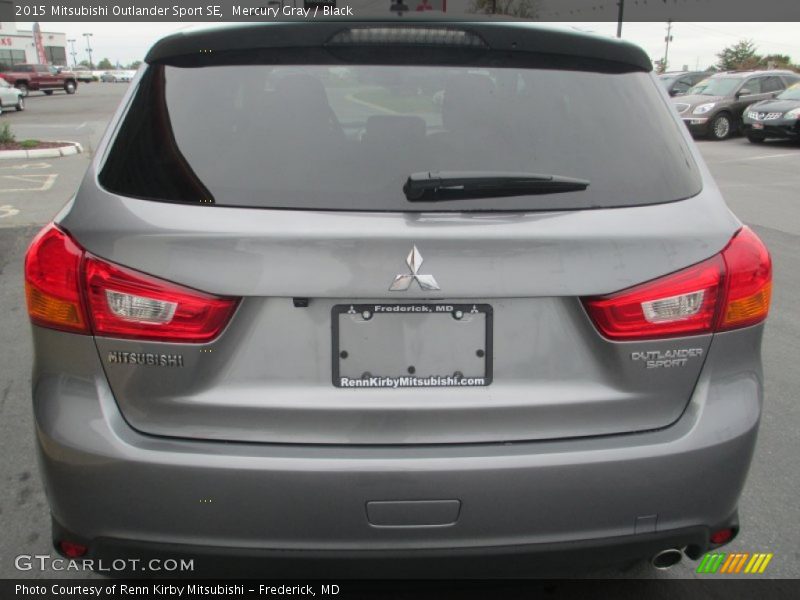 Mercury Gray / Black 2015 Mitsubishi Outlander Sport SE