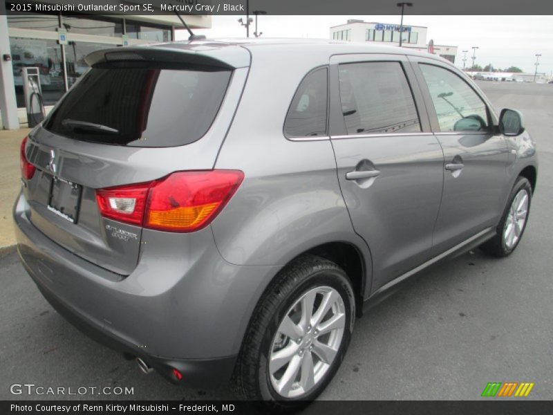 Mercury Gray / Black 2015 Mitsubishi Outlander Sport SE