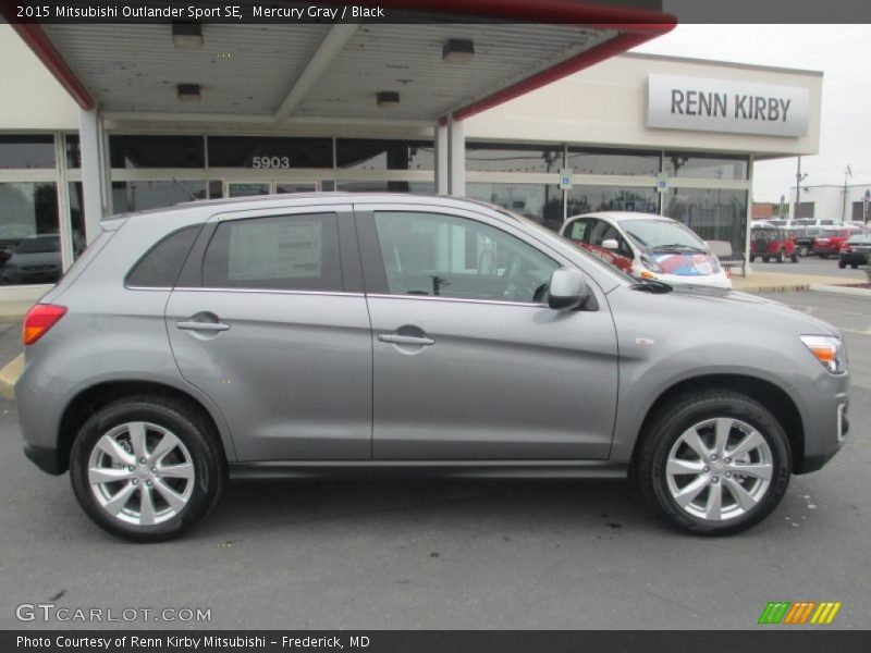 Mercury Gray / Black 2015 Mitsubishi Outlander Sport SE