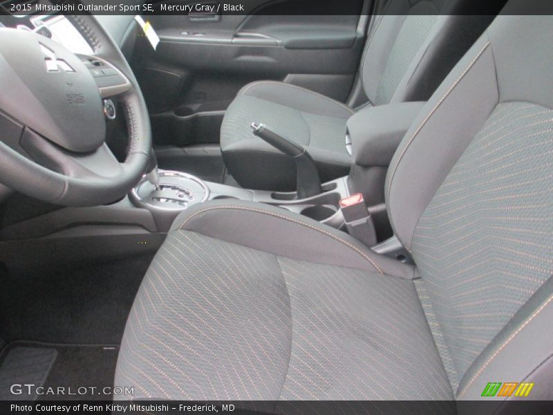 Mercury Gray / Black 2015 Mitsubishi Outlander Sport SE