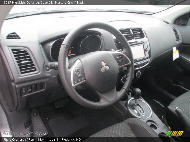 Mercury Gray / Black 2015 Mitsubishi Outlander Sport SE