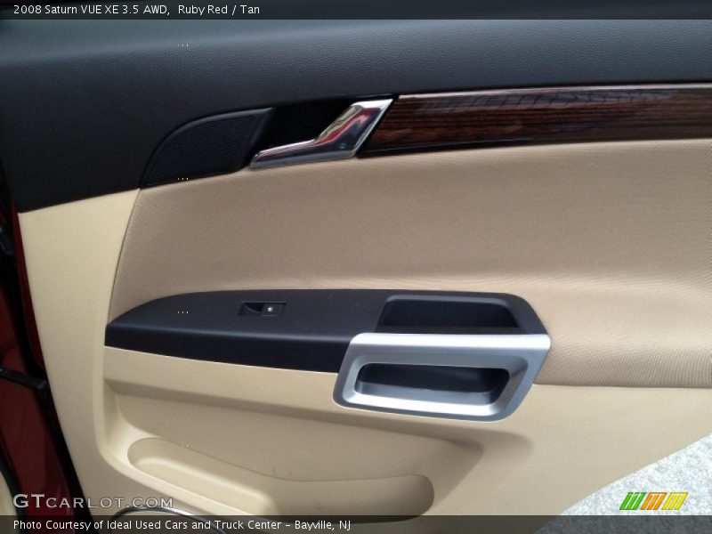 Ruby Red / Tan 2008 Saturn VUE XE 3.5 AWD