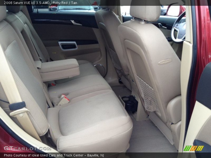 Ruby Red / Tan 2008 Saturn VUE XE 3.5 AWD