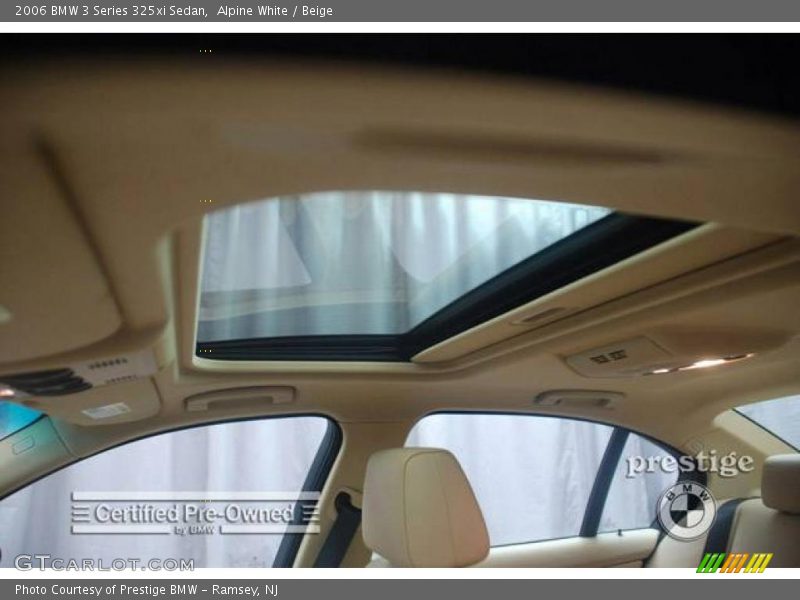 Alpine White / Beige 2006 BMW 3 Series 325xi Sedan