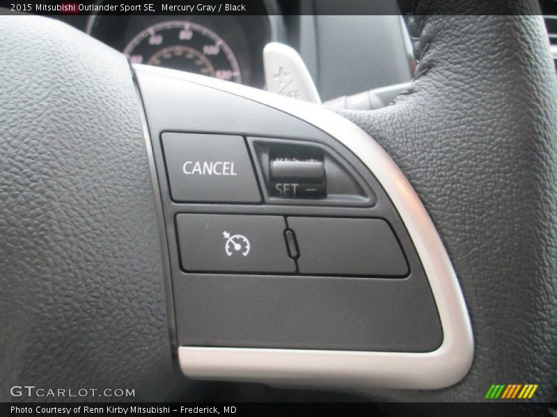 Mercury Gray / Black 2015 Mitsubishi Outlander Sport SE
