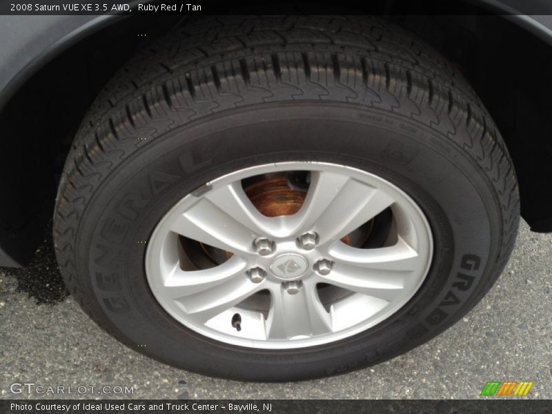 Ruby Red / Tan 2008 Saturn VUE XE 3.5 AWD