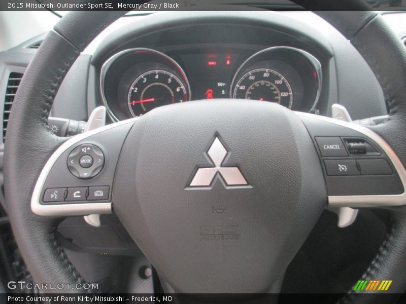 Mercury Gray / Black 2015 Mitsubishi Outlander Sport SE