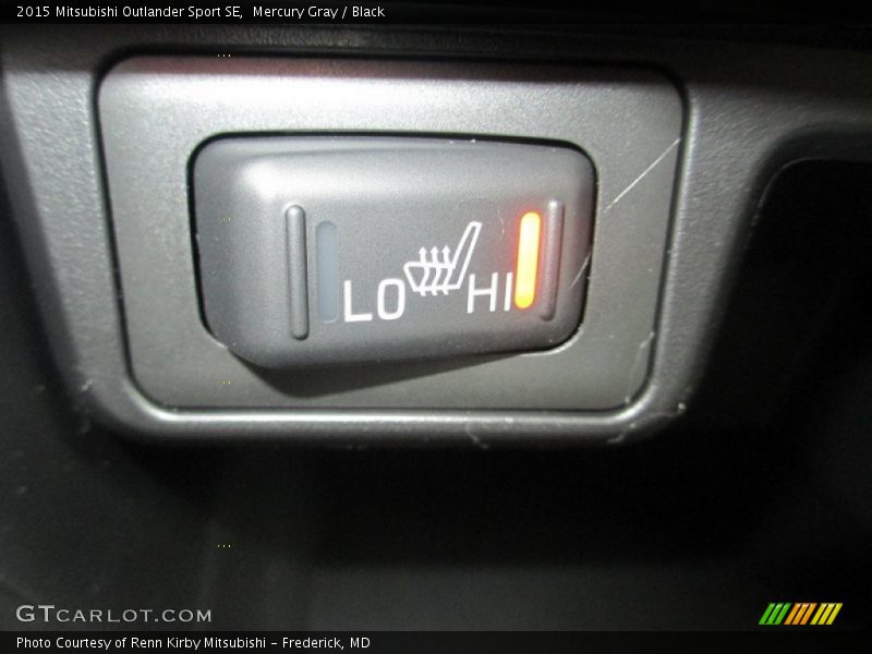 Mercury Gray / Black 2015 Mitsubishi Outlander Sport SE