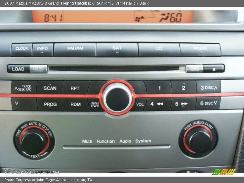 Sunlight Silver Metallic / Black 2007 Mazda MAZDA3 s Grand Touring Hatchback