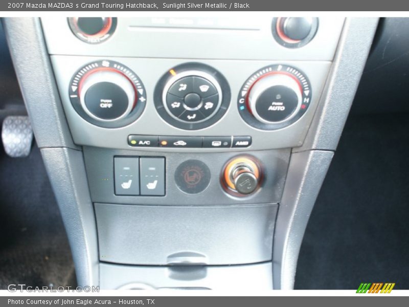 Sunlight Silver Metallic / Black 2007 Mazda MAZDA3 s Grand Touring Hatchback