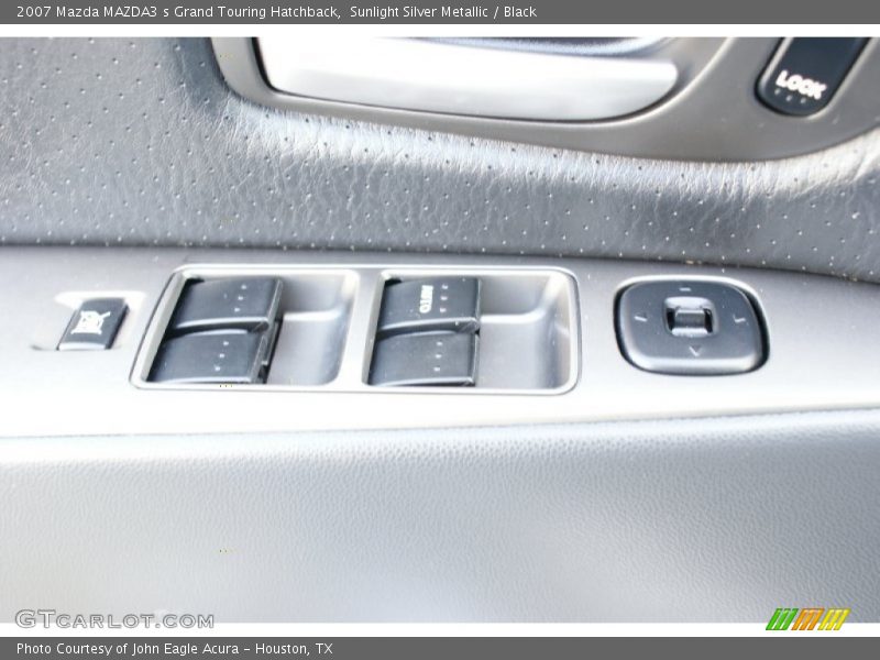 Sunlight Silver Metallic / Black 2007 Mazda MAZDA3 s Grand Touring Hatchback