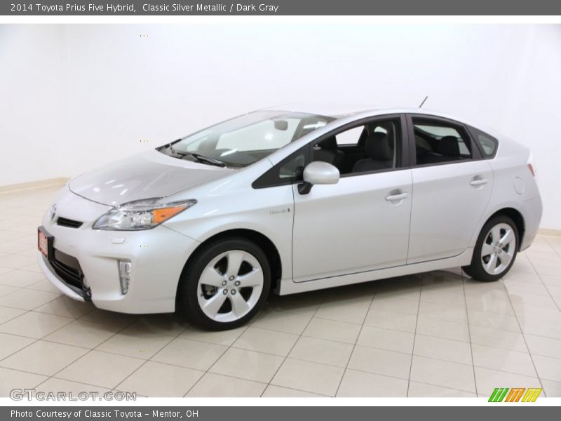 Classic Silver Metallic / Dark Gray 2014 Toyota Prius Five Hybrid