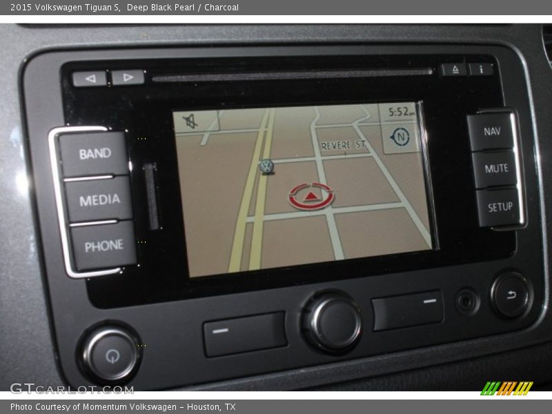 Deep Black Pearl / Charcoal 2015 Volkswagen Tiguan S