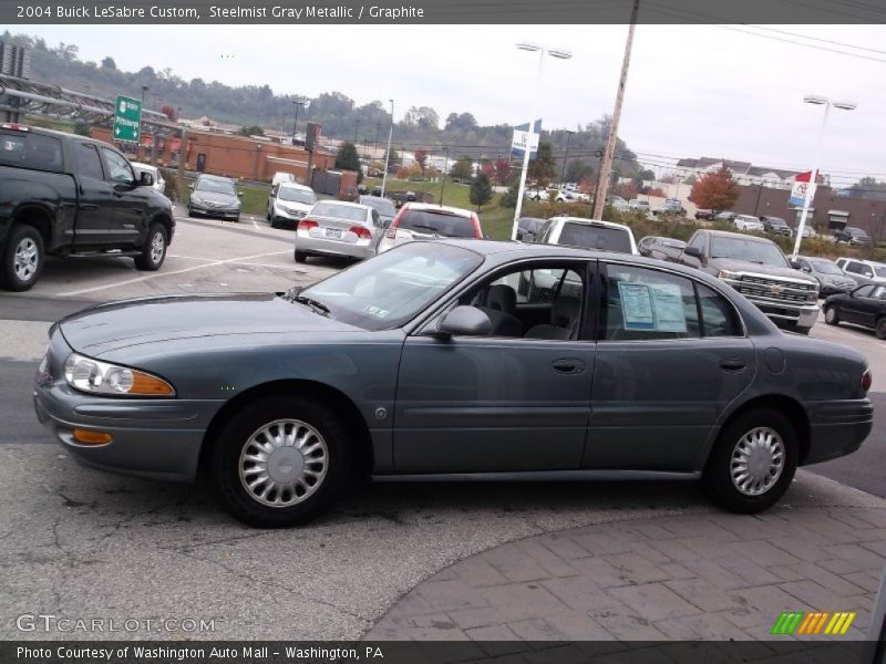 Steelmist Gray Metallic / Graphite 2004 Buick LeSabre Custom