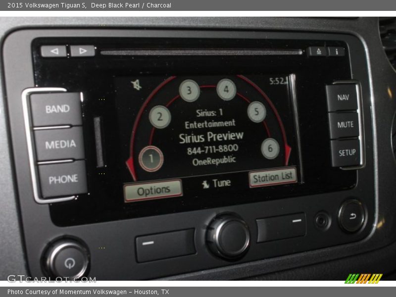 Deep Black Pearl / Charcoal 2015 Volkswagen Tiguan S