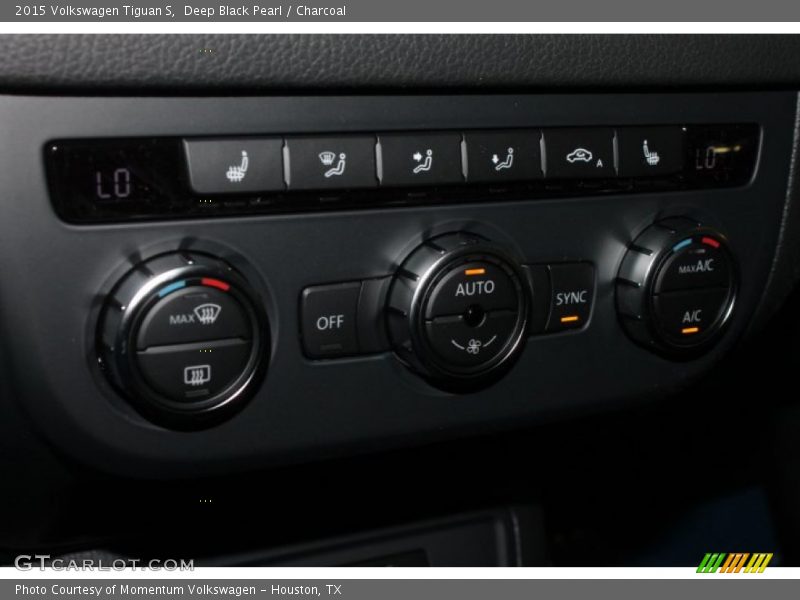 Deep Black Pearl / Charcoal 2015 Volkswagen Tiguan S