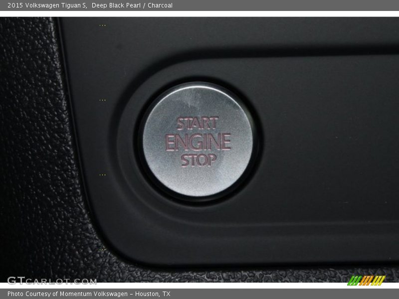 Deep Black Pearl / Charcoal 2015 Volkswagen Tiguan S