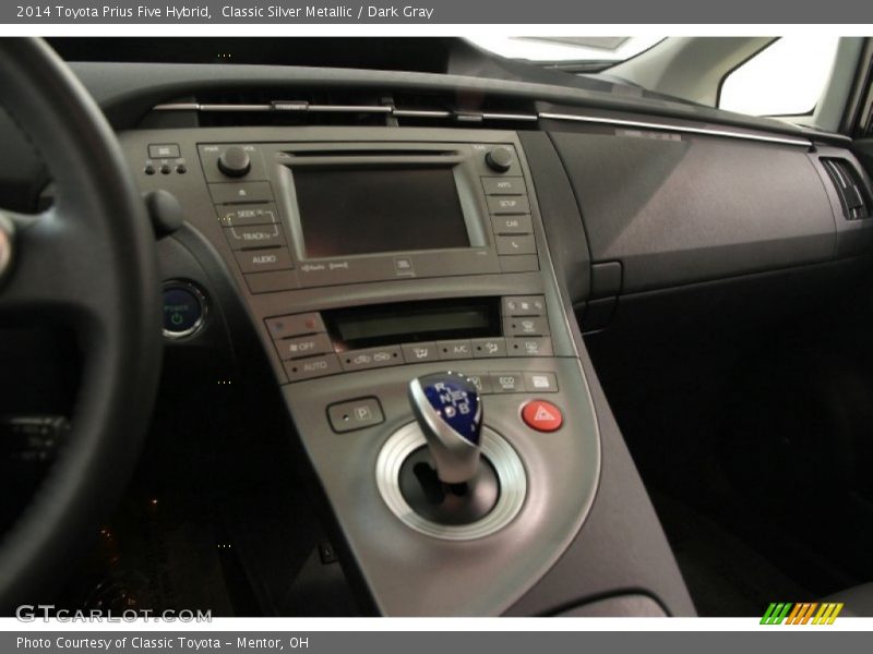 Classic Silver Metallic / Dark Gray 2014 Toyota Prius Five Hybrid