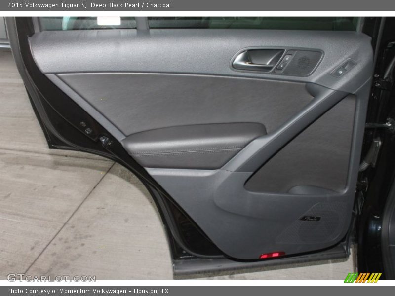 Deep Black Pearl / Charcoal 2015 Volkswagen Tiguan S