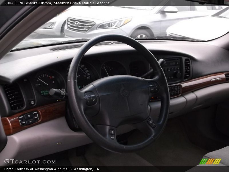 Steelmist Gray Metallic / Graphite 2004 Buick LeSabre Custom