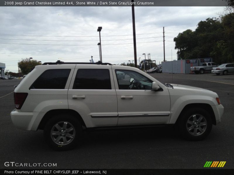Stone White / Dark Slate Gray/Light Graystone 2008 Jeep Grand Cherokee Limited 4x4