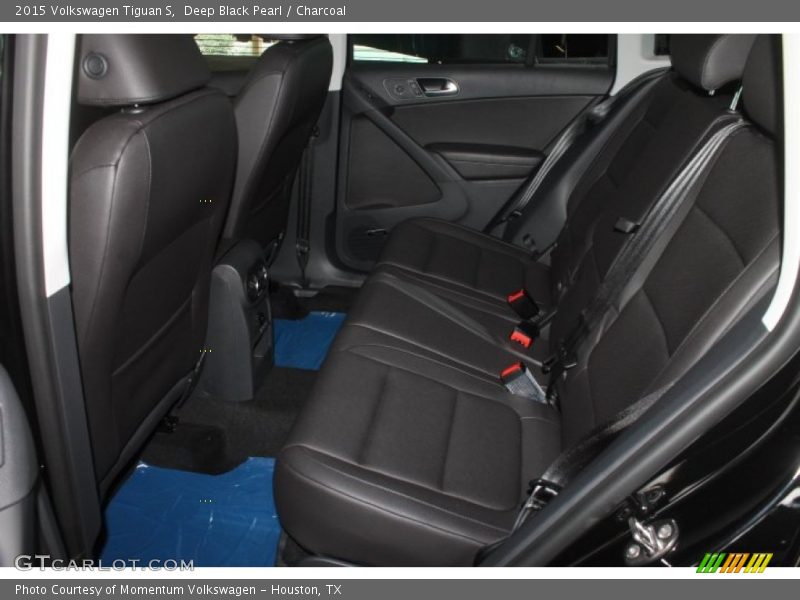 Deep Black Pearl / Charcoal 2015 Volkswagen Tiguan S