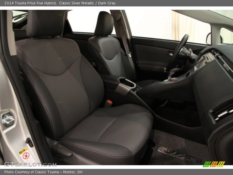 Classic Silver Metallic / Dark Gray 2014 Toyota Prius Five Hybrid