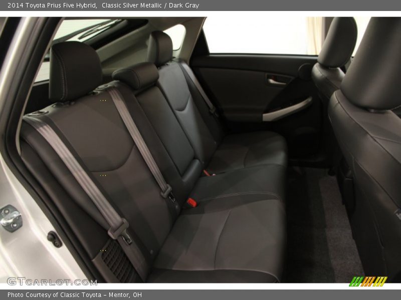 Classic Silver Metallic / Dark Gray 2014 Toyota Prius Five Hybrid