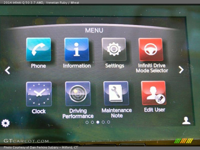Venetian Ruby / Wheat 2014 Infiniti Q 50 3.7 AWD