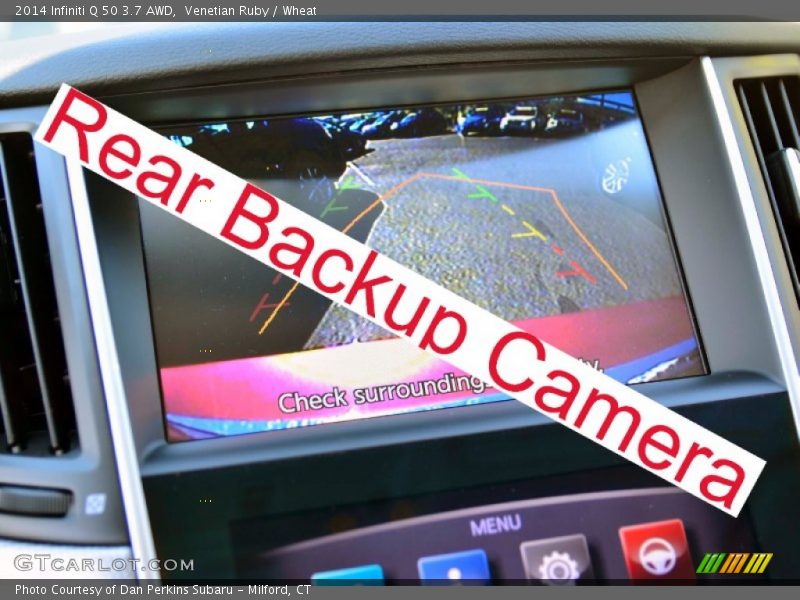 Venetian Ruby / Wheat 2014 Infiniti Q 50 3.7 AWD