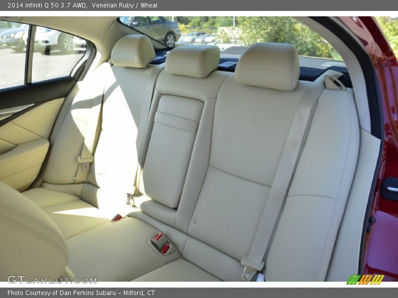 Venetian Ruby / Wheat 2014 Infiniti Q 50 3.7 AWD