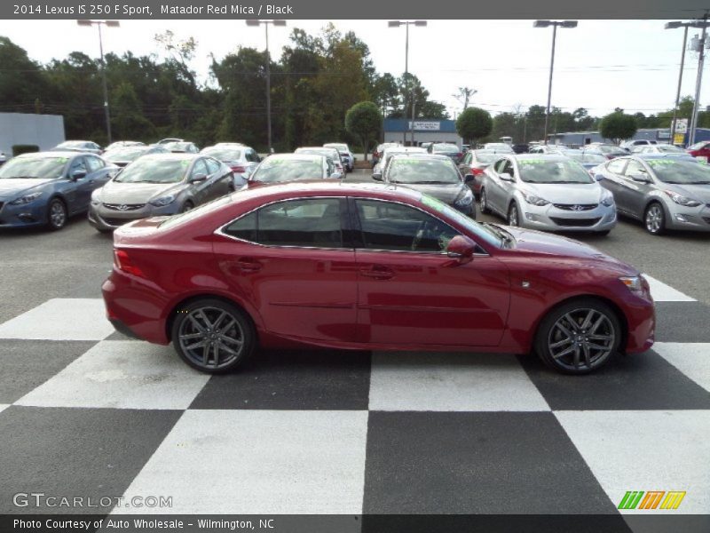 Matador Red Mica / Black 2014 Lexus IS 250 F Sport