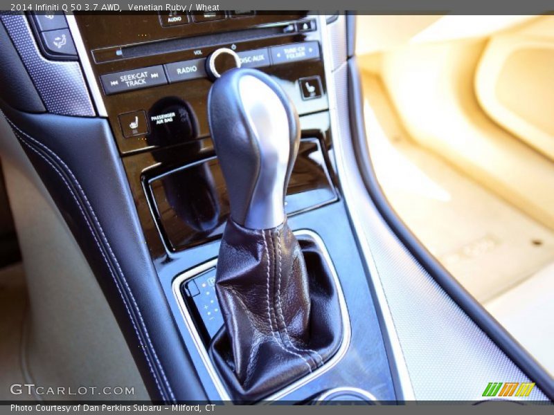 Venetian Ruby / Wheat 2014 Infiniti Q 50 3.7 AWD