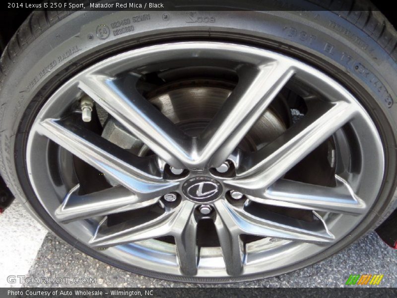 Matador Red Mica / Black 2014 Lexus IS 250 F Sport
