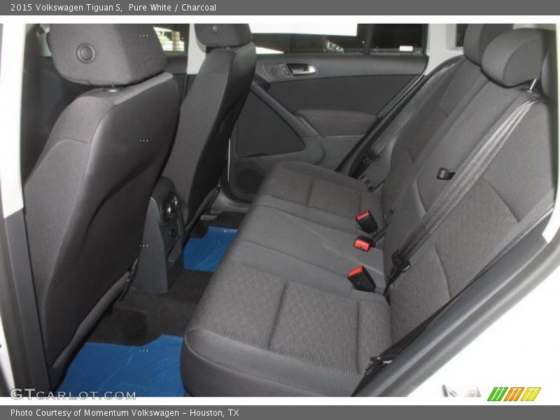 Rear Seat of 2015 Tiguan S