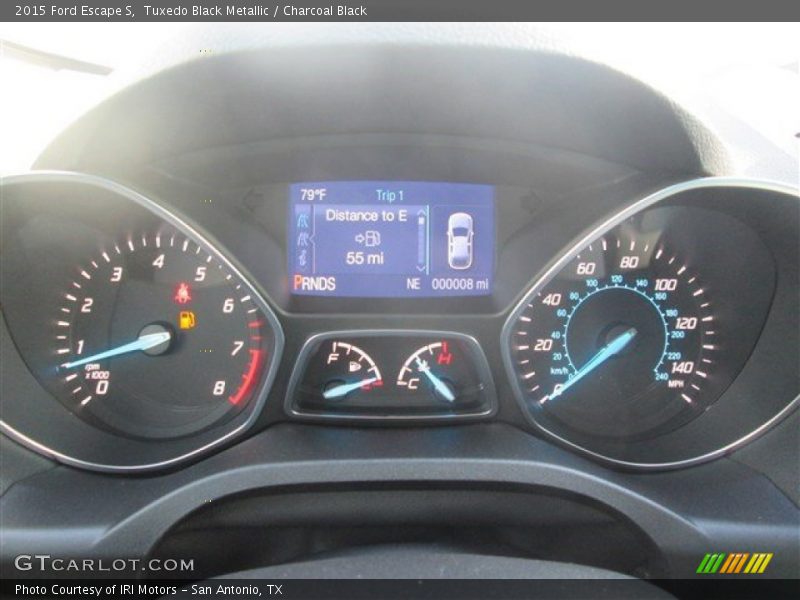 Tuxedo Black Metallic / Charcoal Black 2015 Ford Escape S