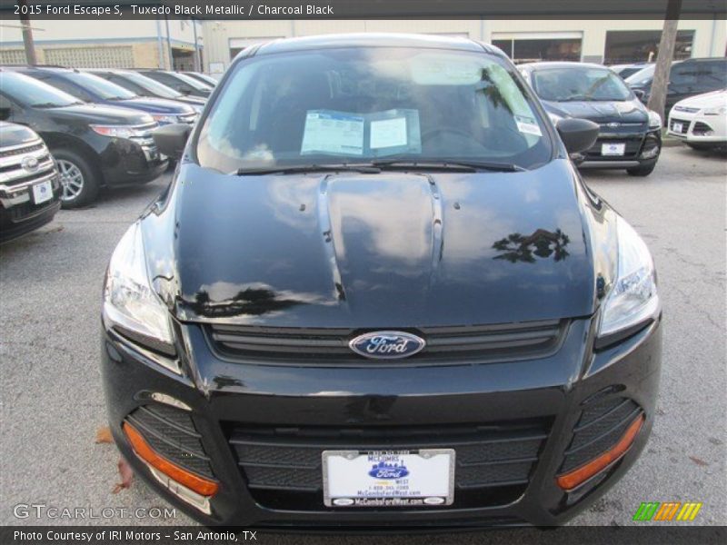 Tuxedo Black Metallic / Charcoal Black 2015 Ford Escape S