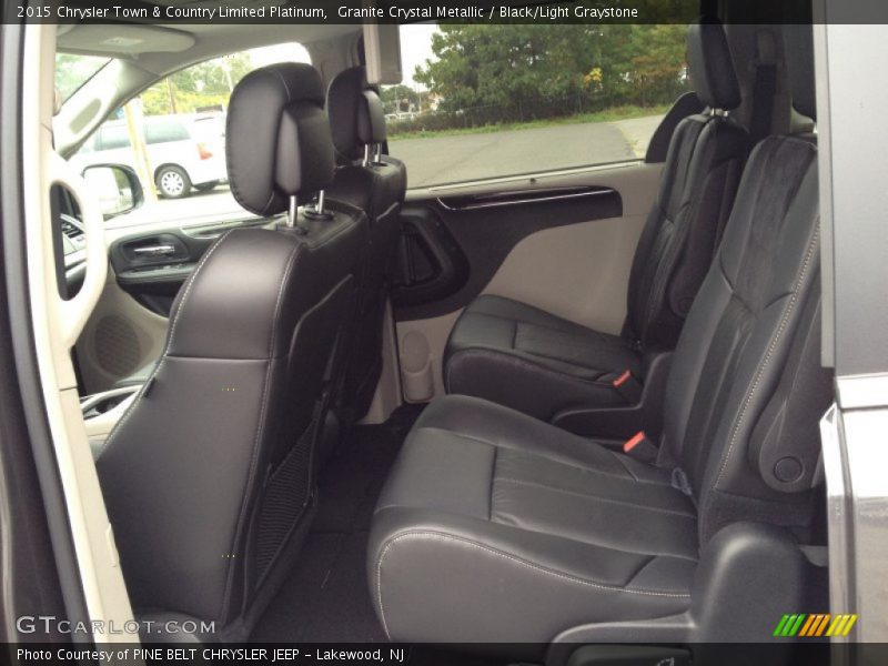 Rear Seat of 2015 Town & Country Limited Platinum