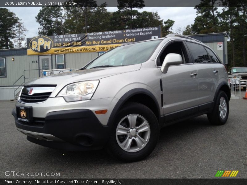 Silver Pearl / Gray 2008 Saturn VUE XE