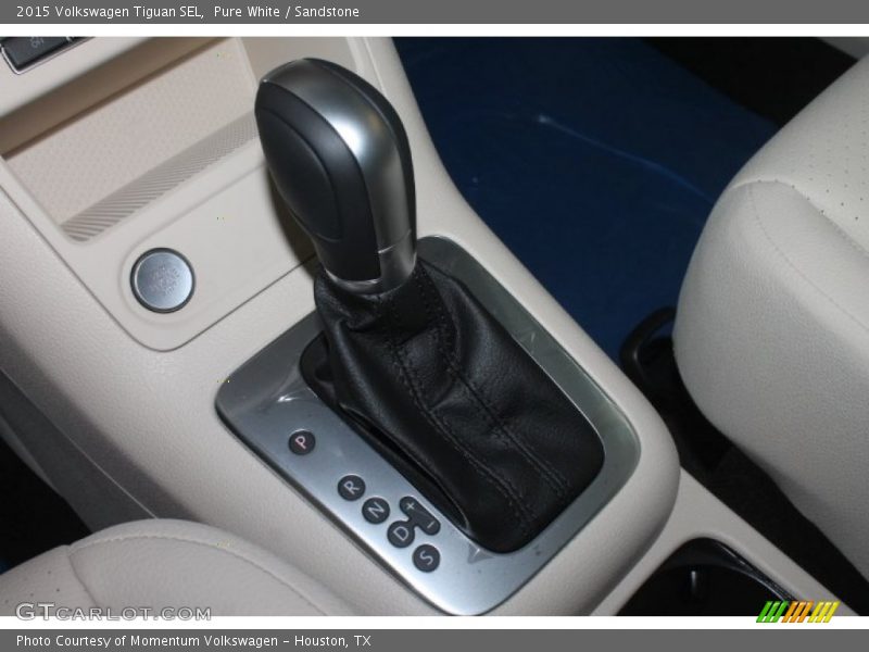 Pure White / Sandstone 2015 Volkswagen Tiguan SEL