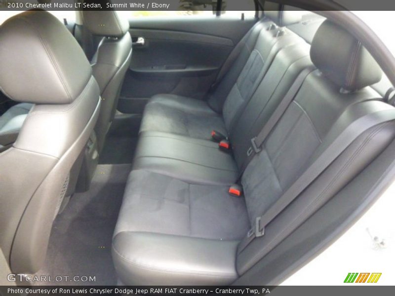 Summit White / Ebony 2010 Chevrolet Malibu LT Sedan