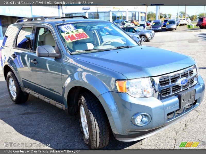 Sport Blue Metallic / Stone 2010 Ford Escape XLT V6 4WD
