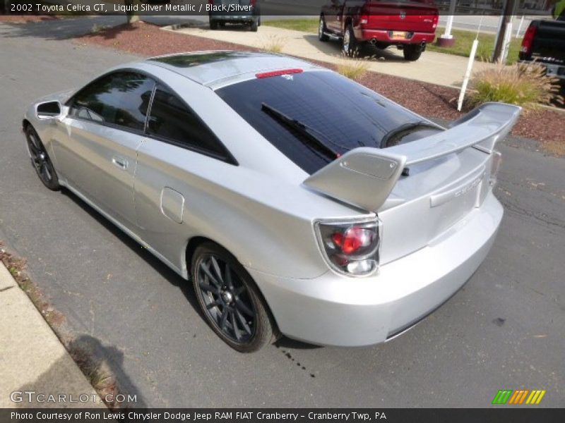 Liquid Silver Metallic / Black/Silver 2002 Toyota Celica GT