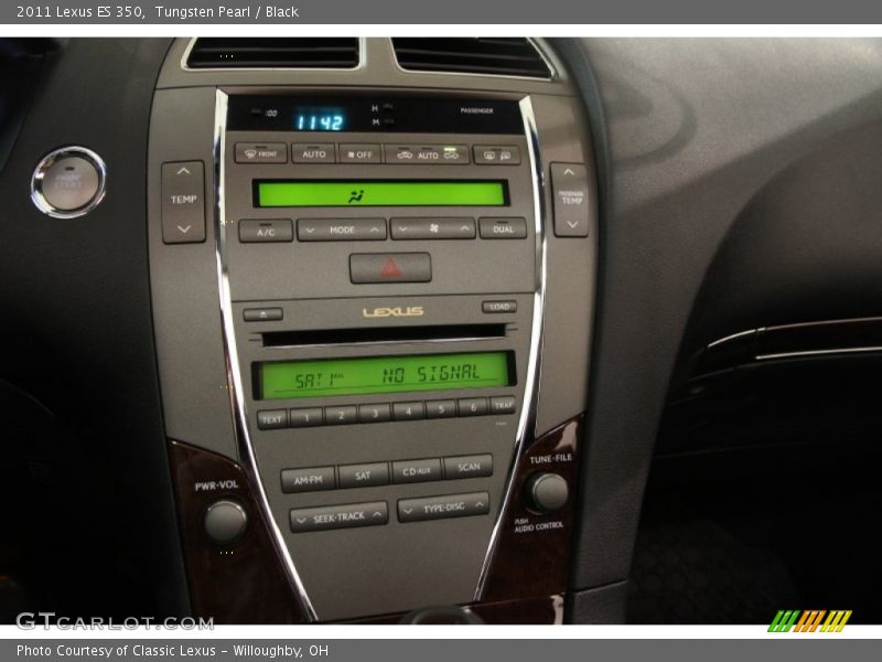 Tungsten Pearl / Black 2011 Lexus ES 350