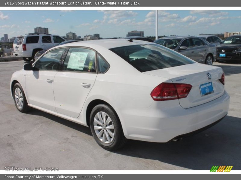 Candy White / Titan Black 2015 Volkswagen Passat Wolfsburg Edition Sedan