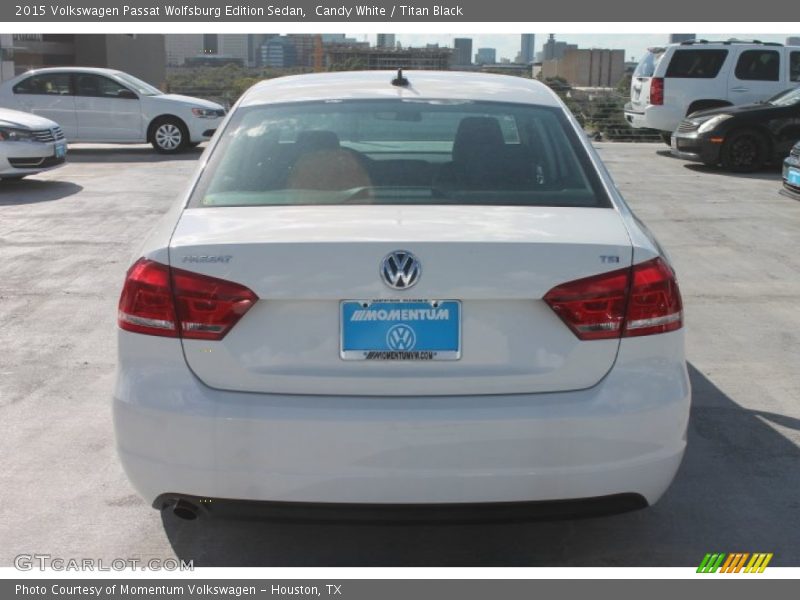 Candy White / Titan Black 2015 Volkswagen Passat Wolfsburg Edition Sedan