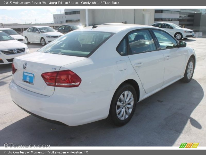 Candy White / Titan Black 2015 Volkswagen Passat Wolfsburg Edition Sedan