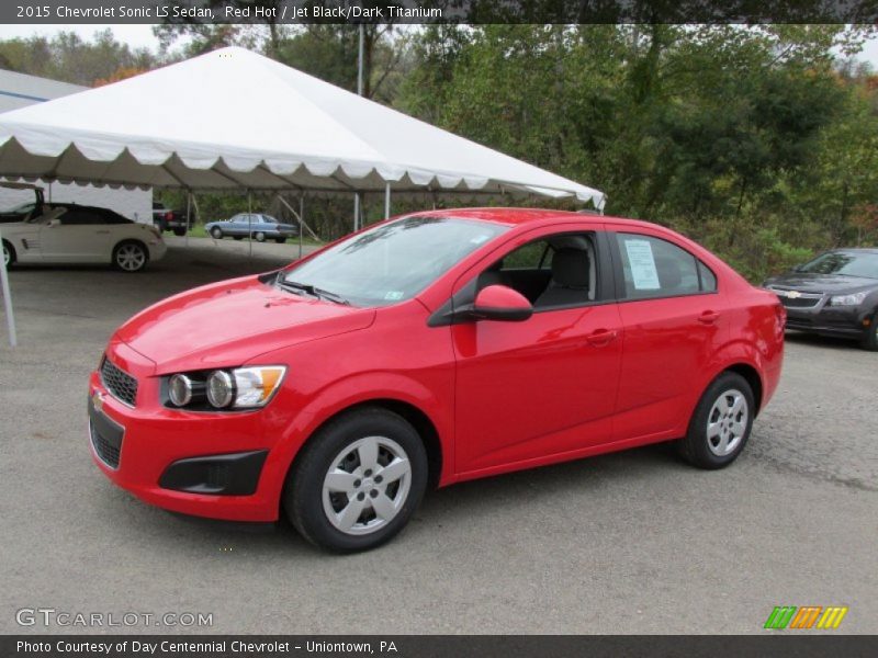  2015 Sonic LS Sedan Red Hot